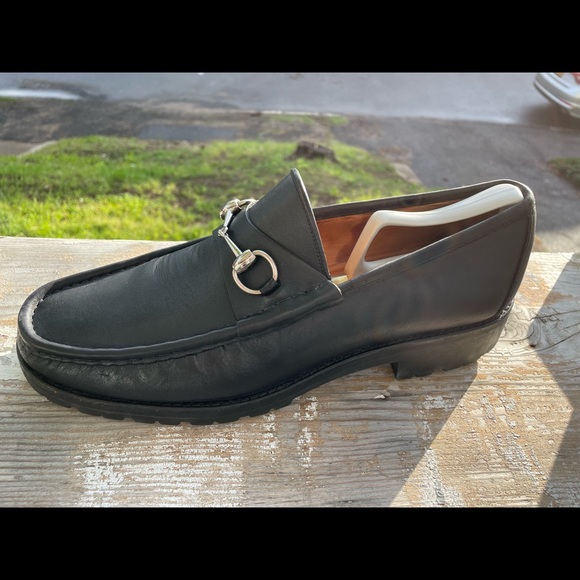 Mens authentic Gucci shoes black size 11 - Picture 5 of 9